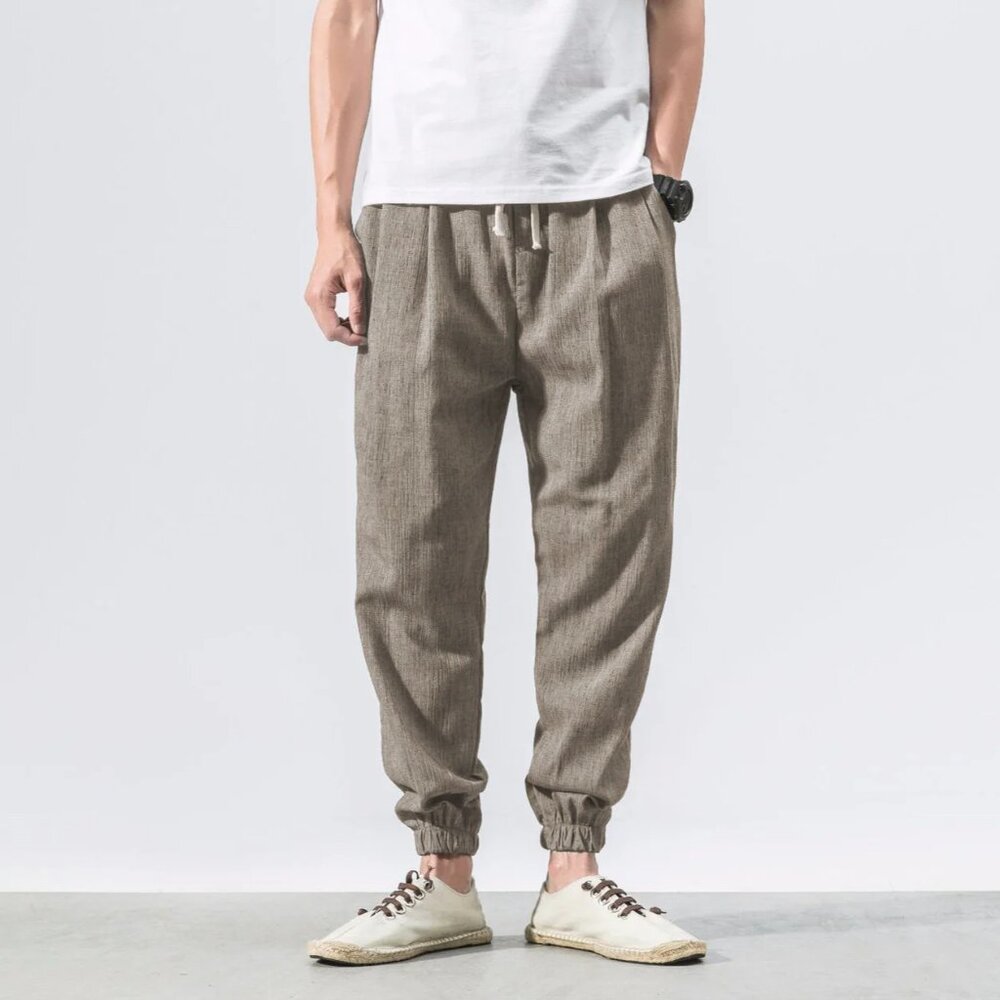Jishiniman Men's SHINBŌ Harem Pants (NWOT)